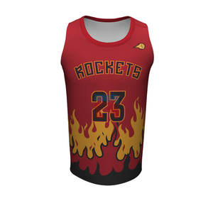 Top Quality Men Basketball Jersey Basketball Wear Custom Team Name Sublimation Transfer Printing Customized Logo Accept Men - Product Image 2
