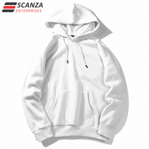 Pull à capuche en coton unisexe avec logo personnalisé graphique brodé sweats à capuche thermiques et respirants surdimensionnés personnalisables OEM - Product Image 6