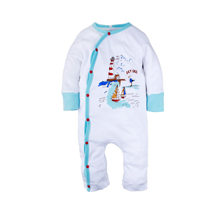 Mameluco de Algodón Unisex para Bebés de 0 a 24 Meses |   Body de Manga Larga para Bebé |   Ropa Cómoda para Bebés para Uso Diario y para Dormir - Product Image 1