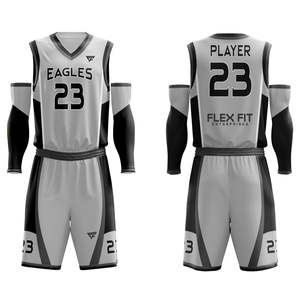 Fabricant professionnel Tissu respirant et confortable Ensembles d'uniformes de basket-ball pour hommes Uniforme de basket-ball de taille personnalisée - Product Image 6