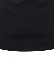 OEM Haute Qualité Nouveau Design Vêtements Décontractés Couleur Unie Épaule Imprimé T-shirt Nouveau Design Maille Imprimée Chemises - Product Image 6