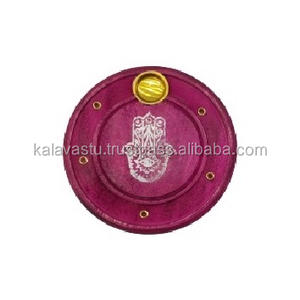 Handmade Wholesale Brass Inlay Wooden Craft <b>Incense</b> <b>Stick</b> <b>Holder</b> Aroma Burner Ash Catcher - Product Image 5
