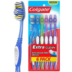 Pour brosse à dents à tête complète à poils souples extra propres Colgate pour usage domestique - Product Image 1