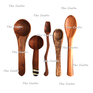 Ensemble de couverts en bois de qualité supérieure pour mariage, fête ou événement, couleur marron, prix de gros - Product Image 3