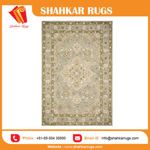 Alfombra moderna de lujo hecha a mano con velcro de felpa, diseño personalizado, pila cortada para sala de estar, precio al por mayor, hecha a mano - Product Image 4