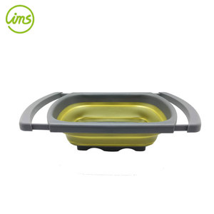 Colador plegable con asas extensibles - Product Image 1