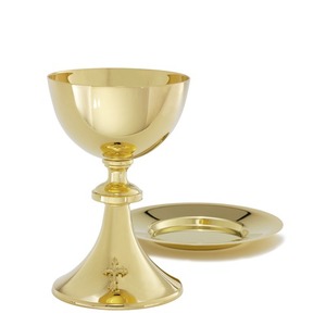 Calice en laiton de haute qualité à vendre fournitures d'église cuivworld inde - Product Image 1