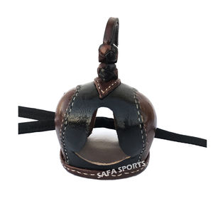 Capuche de fauconnerie arabe en cuir, couvre-tête de faucon pour la chasse aux faucons et aux rapaces, équipement de chasse pour les passionnés, capture d'animaux - Product Image 5