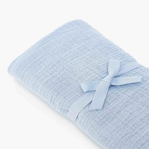 100% Organic Cotton Creased Effect <b>Gauze</b> Muslin Dobby <b>Fabric</b> Medium Weight in Stock Item Home Textiles Weave Apparel Fashion - Product Image 1