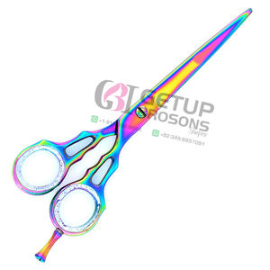 กรรไกรตัดผมทำจากสเตนเลส,กรรไกรตัดผมสำหรับช่างตัดผมมีขอบไทเทเนียม - Product Image 5