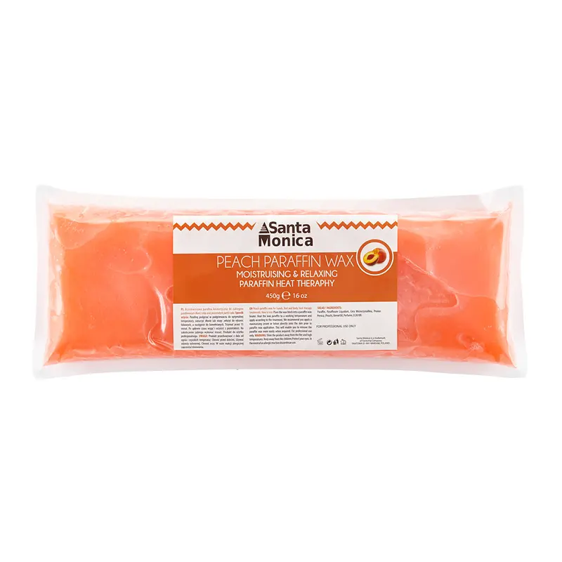 Peach Paraffin Wax 450g - 16 oz Moistrusing Paraffin Heat Therapy