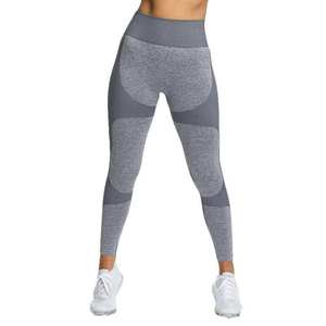 Mallas de Yoga personalizadas de cintura alta para mujer, conjuntos de 2 piezas, ajustados, XXS, gimnasio, Push-up, pantalones de entrenamiento, secado rápido, transpirables - Product Image 6