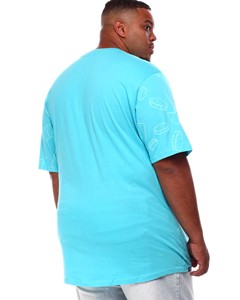 T-shirt col montant en coton pour homme, streetwear, estival et Vintage, surdimensionné, mode 2020 - Product Image 6