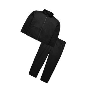 ชุดกีฬาสำหรับเด็ก,ชุดวอร์มผ้าฝ้าย/ผ้าฟลีซปกตั้งพร้อมซิปปิด - Product Image 2