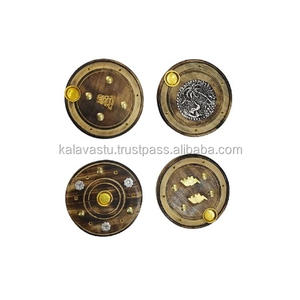 Handmade Wholesale Brass Inlay Wooden Craft <b>Incense</b> <b>Stick</b> <b>Holder</b> Aroma Burner Ash Catcher - Product Image 2