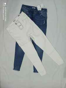 Jeans de Mezclilla para Niñas, Marca Original, Cierre de Cremallera, Cintura Media, Ecológicos, de Secado Rápido, con Bolsillos Rectos - Product Image 3