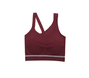 Sujetador deportivo de secado rápido sin costuras para mujer, sostén deportivo para correr, Yoga, personalizado, barato - Product Image 2