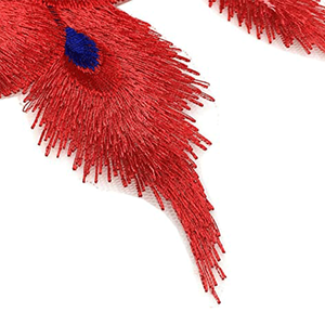 Embroidery <b>Patch</b> Lace Embroidered <b>Applique</b> Bird <b>Patches</b> for Clothing Parches Dress - Product Image 6