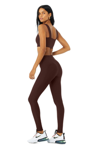 Ensemble de yoga 2 pièces pour femme grande taille, soutien-gorge et legging, taille élastique, logo personnalisé sur le devant, tenue de fitness en promotion - Product Image 2