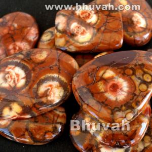 Cabujón de Piedra Preciosa de Jaspe Ojo de Pájaro - Product Image 2