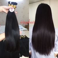 Offre Spéciale 100 cheveux humains purs prix de gros cheveux vierges Remy cheveux en vrac vendre à la russie, l'ukraine, la biélorussie .... cheveux de couleur