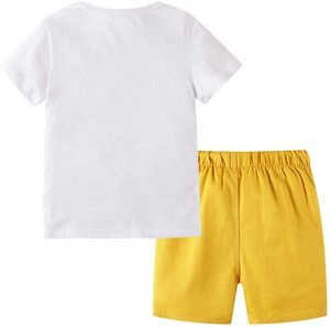 Conjuntos de Ropa Deportiva Casual de Verano de 2 Piezas para Niños de 18 Meses a 8 Años con Estampado Personalizado - Product Image 2