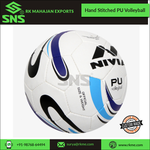 ที่กำหนดเองทำโลโก้และการออกแบบมือเย็บหนัง PU วอลเลย์บอลสำหรับการฝึกอบรมและการแข่งขัน - Product Image 3