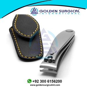 Cortadora de uñas portátil de acero al carbono, suministro de fábrica, cortauñas pequeñas de plata, embalaje a granel - Product Image 3