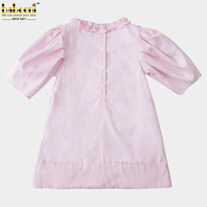 Vestido Informal con Volantes para Bebés Niñas, 100% Algodón, Certificado OEKO-TEX, Ignífugo, de 6 Meses a 6 Años, LD432 - Product Image 5