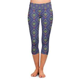Custom Printing Poison-Apple-Evil Inspired - Leggings in Capri or Full Length - Product Image 1