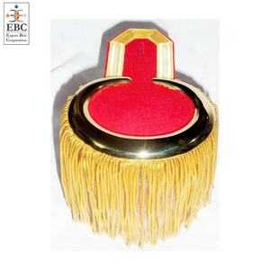 กระดานไหล่ขอบสีทองอินทรธนู acw แบบแท่งขอบหนาอินทรธนูแบบทั่วไปสำหรับเครื่องแบบ - Product Image 4