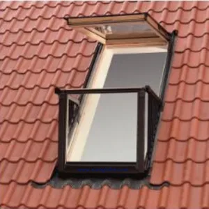 Amerika tarzı yüksek standart alüminyum balkon Skyligtht pencere uyumlu CE belgesi ile