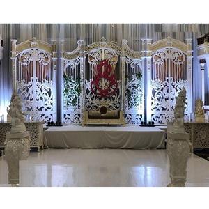 Décoratif FRP Porte De Mariage Toile De Fond Cadre Toronto De Mariage de Scène Blanc Cadre de toile de Fond D'étape De Mariage De Concepteur de Panneaux De Mur de Fiber - Product Image 1