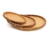 Panier en bambou artisanal, écologique, pour le rangement des boissons, fabriqué au Vietnam
