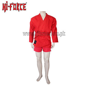 Sambo-uniforme de artes marciales, traje de entrenamiento, Judo gi, 100 algodón, la mejor calidad - Product Image 2
