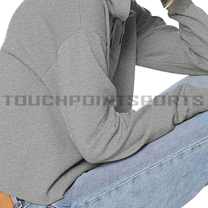 ขนแกะขายส่งสลิมฟิต Unisex Supima กราฟิกไนลอนโลโก้ที่กำหนดเองโลโก้ที่กำหนดเอง - Product Image 4