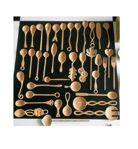 มือแกะสลักช้อน-ไม้แกะสลักช้อน-แกะสลักช้อน99ทองข้อมูล - Product Image 1