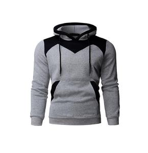 Sweat-shirt à manches longues et à capuche pour hommes, pull à coutures colorées, coupe ajustée, nouvelle collection 2020 - Product Image 1