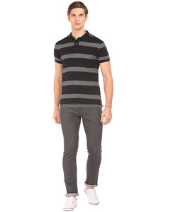 Chemises de sport pour hommes en polyester/coton, logo personnalisé imprimé, manches courtes, respirantes, séchage rapide, écologiques, 180 GSM, unies - Product Image 1