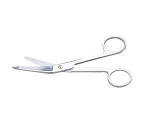 Ciseaux à bandes chirurgicales, en acier inoxydable, de 8.75 cm, fabriqué par l'allemagne, nouveauté - Product Image 4