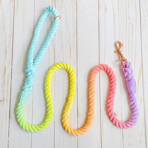 สายจูงสุนัข,สายจูงสุนัข,เชือกจูง,สายจูงสายรุ้ง,สายจูงสีพาสเทล - Product Image 1