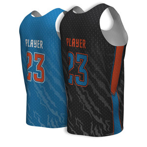 Uniforme de baloncesto personalizado OEM Sports Wear para equipos y clubes, uniforme de baloncesto con impresión por sublimación. - Product Image 4