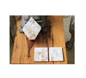 ที่รองแก้วชาไข่มุก,ที่รองแก้วชาไข่มุกสำหรับบ้านโรงแรมร้านอาหารใช้สำหรับรูปทรงหกเหลี่ยมและขาตั้งสำหรับสีธรรมชาติ - Product Image 6