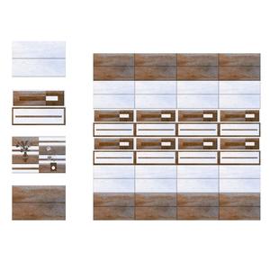 <b>Brick</b> look embossed pattern glossy glazed digital ceramic wall tiles 300x450mm - Product Image 5