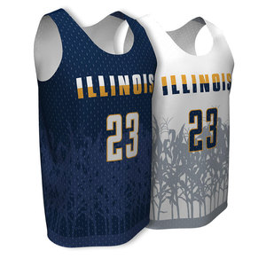 Camiseta de baloncesto holgada personalizada para hombre y mujer, uniforme de baloncesto para parejas - Product Image 1