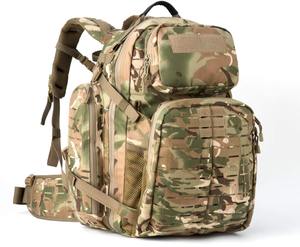 กระเป๋าเป้สะพายหลังลายพรางความจุขนาดใหญ่กันน้ำสำหรับ50L กระเป๋าเป้สะพายหลังสไตล์แฟชั่นสำหรับตั้งแคมป์ล่าสัตว์เดินป่ายุทธวิธี - Product Image 5