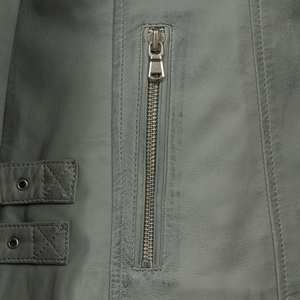 2025 personnalisé nouveau Design dames veste en cuir haute qualité vélo course Slim Fit veste en cuir femmes - Product Image 4