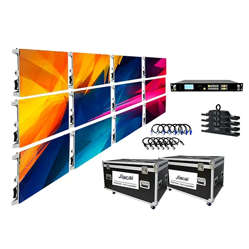 Full Color Hd-videowandpaneel P3.91 250mm * 250mm Led-displays voor buitenverhuur