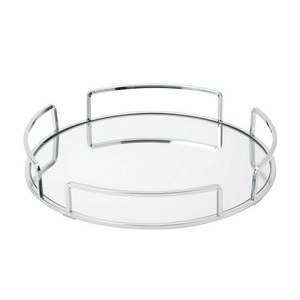 Plato de servicio hecho a mano de diseño personalizado, bandeja de espejo decorativa para eventos de boda, suministros de comida al por mayor, Bandejas para servir - Product Image 6