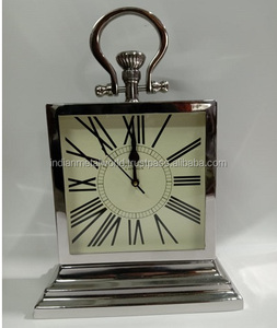 Horloge murale minimaliste Rose or, 12 pouces, cadre en aluminium métallique circulaire, silencieuse personnalisée, nouvelle collection - Product Image 5